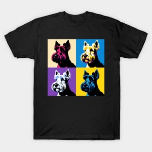 Scottish Terrier Pop Art - Dog Lover Gifts T-Shirt